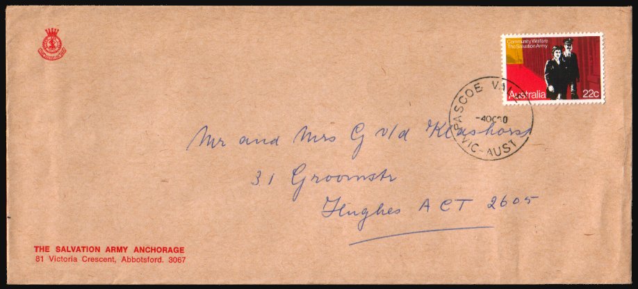 Heilsarmee-Briefmarken | Salvation Army Stamps