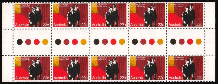 Heilsarmee-Briefmarken | Salvation Army Stamps