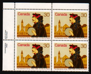 Heilsarmee-Briefmarken | Salvation Army Stamps